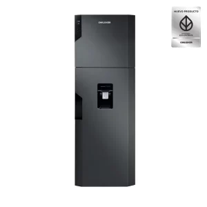 Nevera Challenger Lumina de 317 Litros No Frost con dispensador de agua panel digital Gris