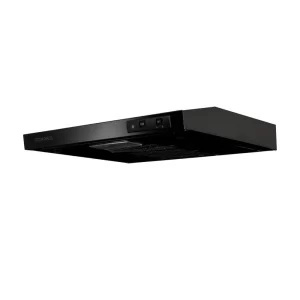 Campana Extractora Challenger  Horizontal de 60 cm x 8 cm, dos velocidades Negra