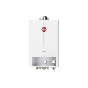 Calentador Rheem de  10 Litros Tiro Forzado Automático Gas Propano Blanco