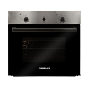 Horno Challenger Mixto de 60 cm con gratinador eléctrico a 120 V  Negro