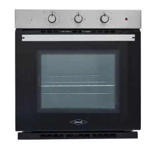 Horno Haceb de empotrar Eléctrico Tofu  60 cm  220V Inox- Negro
