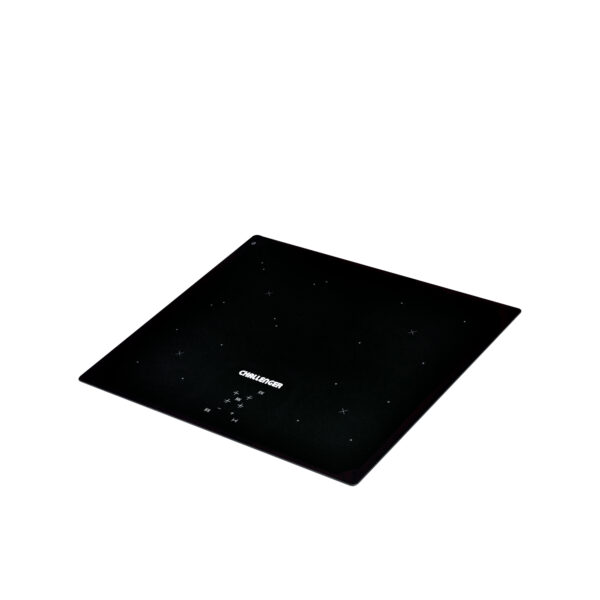 Estufa Challenger  de Empotrar  de 4 puestos eléctricos Vitrocerámica 220v de 60x51 cm