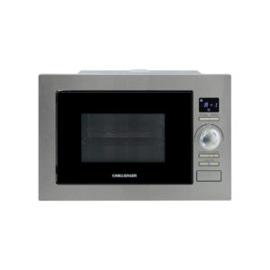 Horno Microondas de Empotrar Challenger de 25 litros con dorador Inox-Negro 120 V