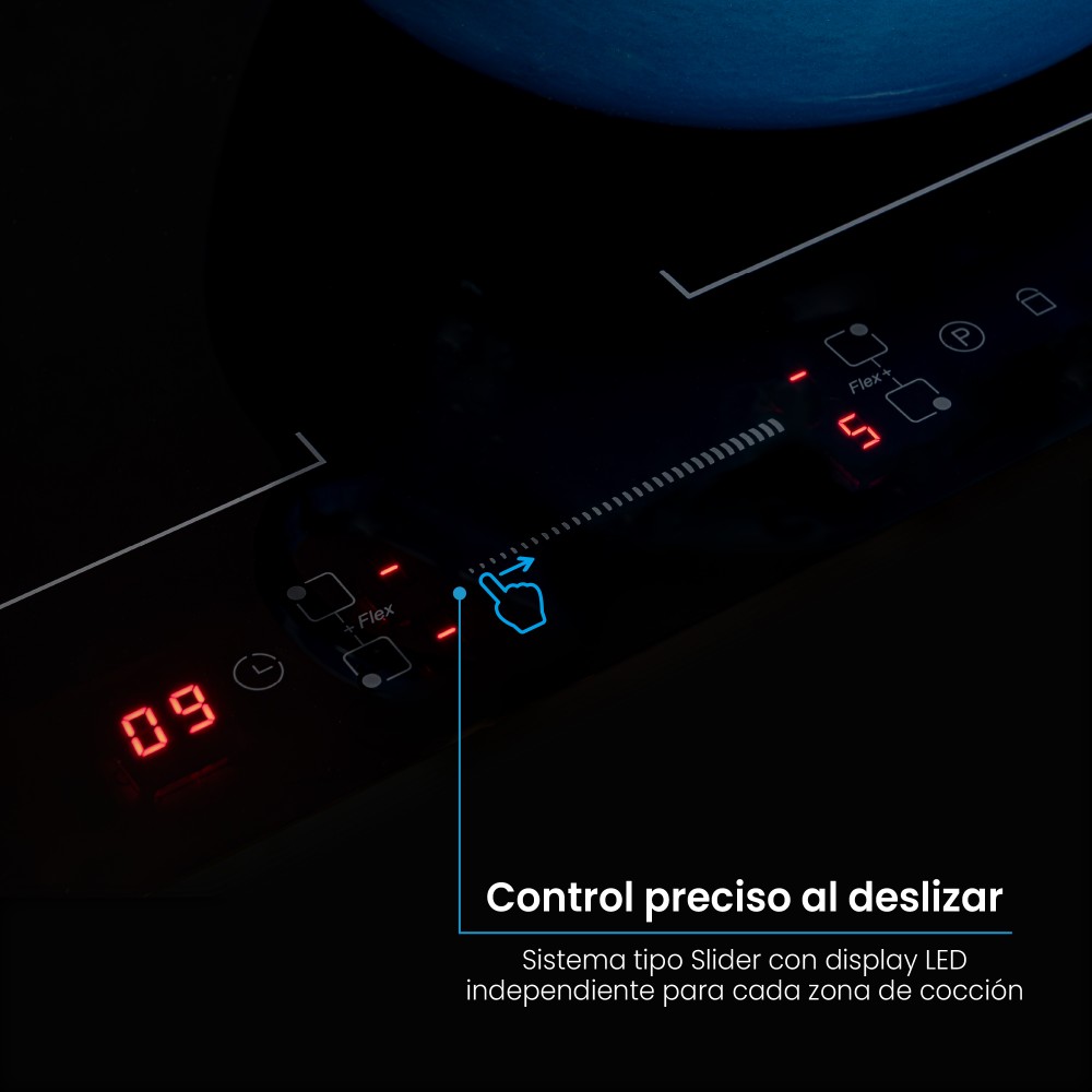 Estufa Challenger de 4 puestos eléctricos de Inducción 77X52 220V - Imagen 2