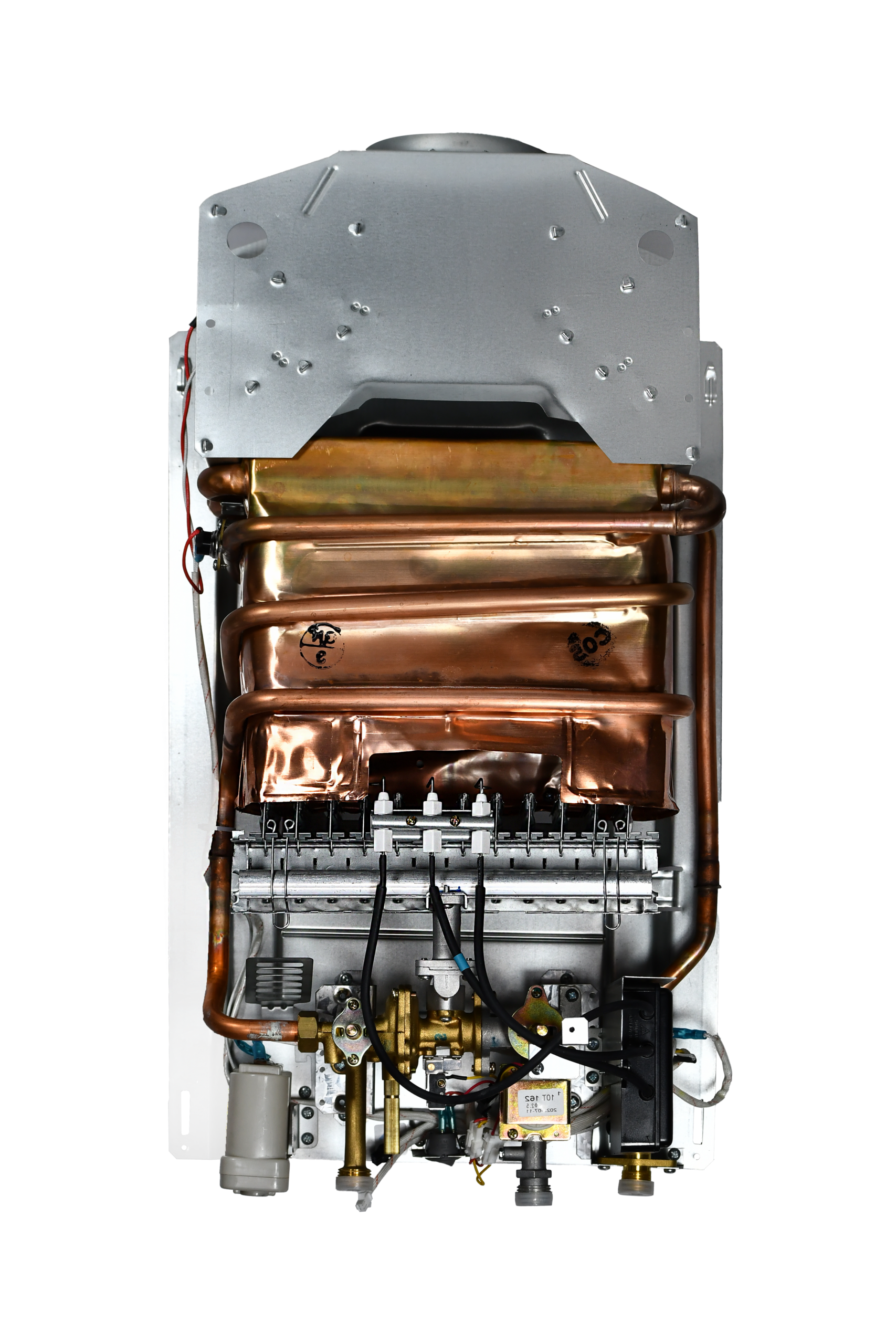 Calentador de paso Rheem 10 Litros Tiro Natural Gas Propano Mecánico - Imagen 2