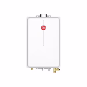 Caldera Rheem de 28 Litros Tiro Forzado  Gas Natural Panel Digital