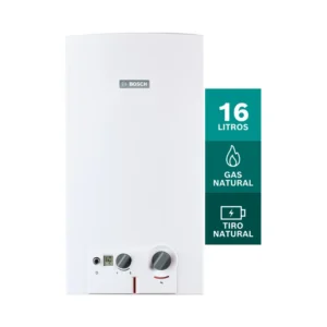 Calentador Bosch de 16 litros tiro natural
